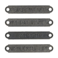 Tim Holtz Idea-ology  Christmas Word Plaques (TH94203) ( TH94203)